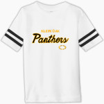 KLEIN OAK HIGH SCHOOL PANTHERS Rabbit Skins Toddler Football Fine Jersey T-Shirt Front Thumbnail