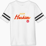 OLEAN HIGH SCHOOL HUSKIES Rabbit Skins Toddler Football Fine Jersey T-Shirt Front Thumbnail