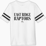 East Ridge Raptors Rabbit Skins Toddler Football Fine Jersey T-Shirt Front Thumbnail