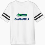 Chappapeela Park Rabbit Skins Toddler Football Fine Jersey T-Shirt Front Thumbnail