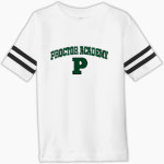 PROCTOR ACADEMY HORNETS Rabbit Skins Toddler Football Fine Jersey T-Shirt Front Thumbnail