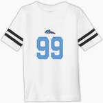 Eastmont Wildcats Rabbit Skins Toddler Football Fine Jersey T-Shirt Front Thumbnail