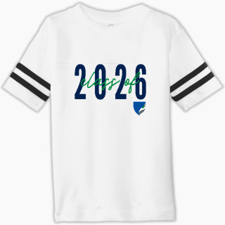 Rabbit Skins Toddler Football Fine Jersey T-Shirt