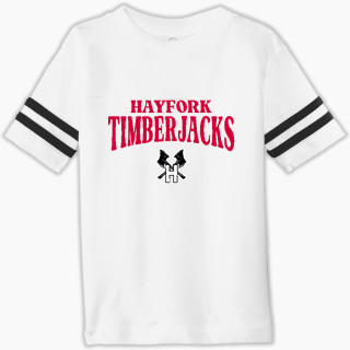 Rabbit Skins Toddler Football Fine Jersey T-Shirt