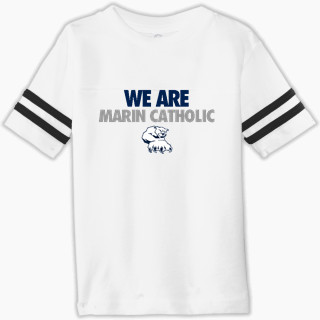 Rabbit Skins Toddler Football Fine Jersey T-Shirt