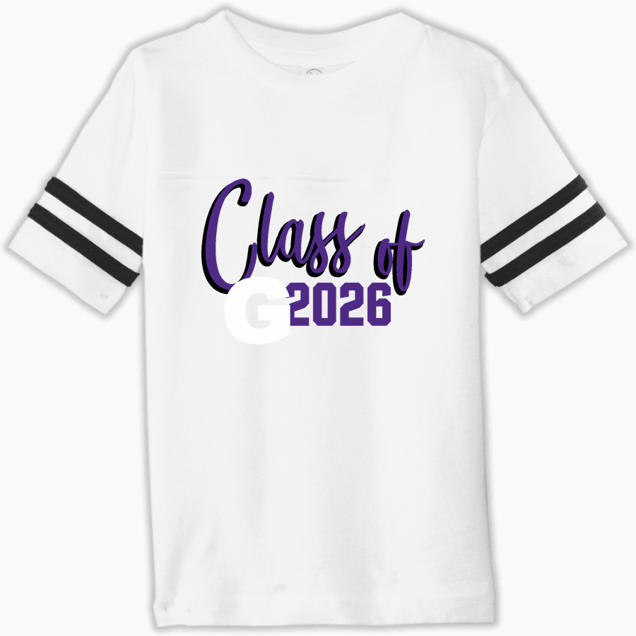 Garfield Bulldogs Rabbit Skins Toddler Football Fine Jersey T-Shirt