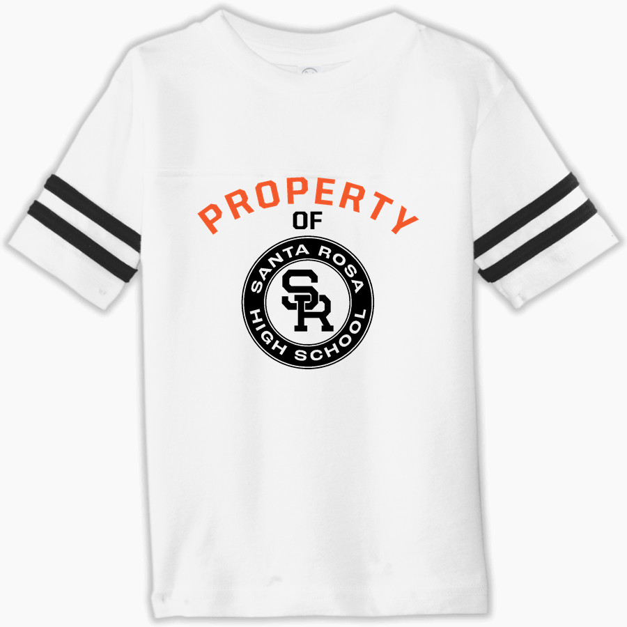 Santa Rosa Panthers Rabbit Skins Toddler Football Fine Jersey T-Shirt