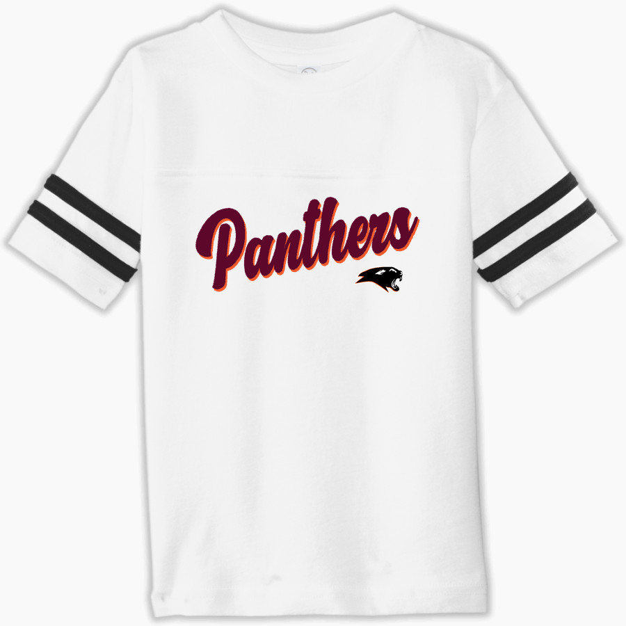 CROOMS ACADEMY PANTHERS Rabbit Skins Toddler Football Fine Jersey T-Shirt