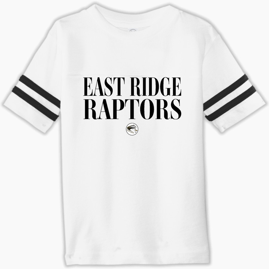 East Ridge Raptors Rabbit Skins Toddler Football Fine Jersey T-Shirt
