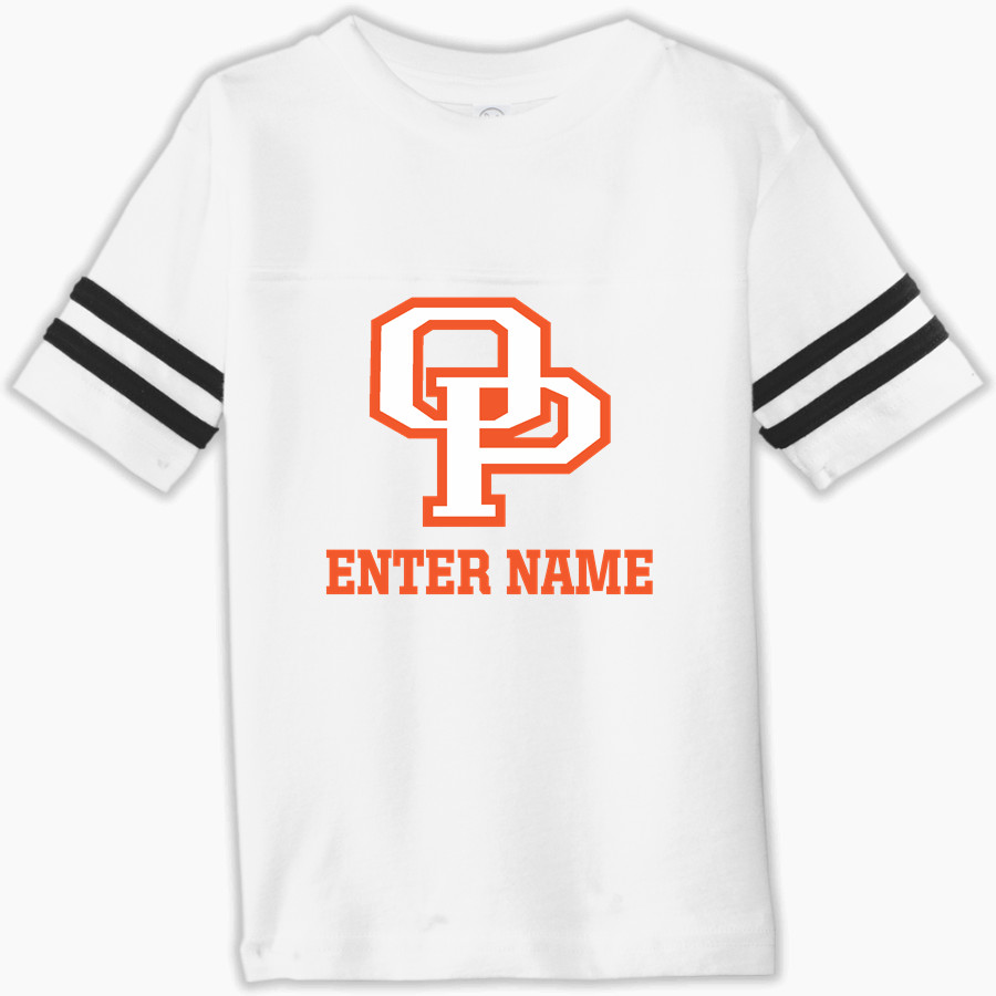 ORANGE PARK HIGH SCHOOL RAIDERS Rabbit Skins Toddler Football Fine Jersey T-Shirt