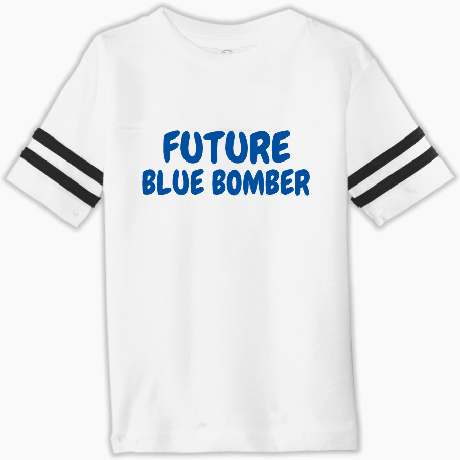 Palmerton Area Blue Bombers Rabbit Skins Toddler Football Fine Jersey T-Shirt