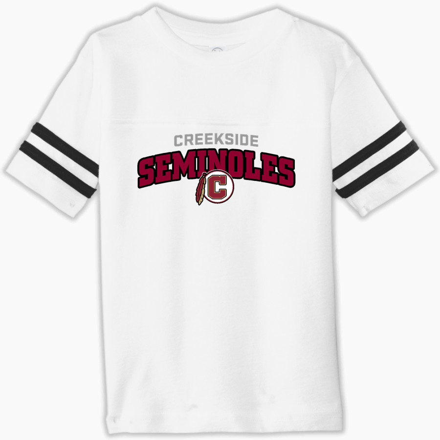 Creekside Seminoles Rabbit Skins Toddler Football Fine Jersey T-Shirt