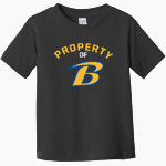 Beauregard Hornets <span class="pdp-name-mascot">Beauregard Hornets</span> Rabbit Skins Toddler Fine Jersey T-Shirt Front Thumbnail