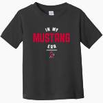 FRONTIER HIGH SCHOOL MUSTANGS <span class="pdp-name-mascot">FRONTIER MUSTANGS</span> Rabbit Skins Toddler Fine Jersey T-Shirt Front Thumbnail