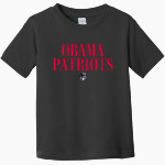 Obama Patriots <span class="pdp-name-mascot">Michelle Obama School of Technology and the Arts Patriots</span> Rabbit Skins Toddler Fine Jersey T-Shirt Front Thumbnail