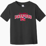 Marion Patriots Rabbit Skins Toddler Fine Jersey T-Shirt Front Thumbnail