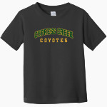 Cypress Creek Coyotes <span class="pdp-name-mascot">Cypress Creek Coyotes</span> Rabbit Skins Toddler Fine Jersey T-Shirt Front Thumbnail