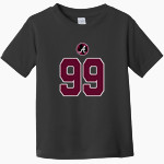 ARP HIGH SCHOOL TIGERS Rabbit Skins Toddler Fine Jersey T-Shirt Front Thumbnail