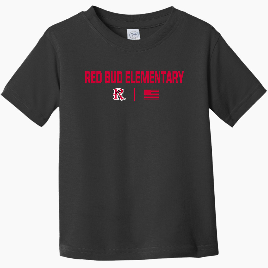 Red Bud Elementary Royals <span class="pdp-name-mascot">Red Bud Elementary Royals</span> Rabbit Skins Toddler Fine Jersey T-Shirt