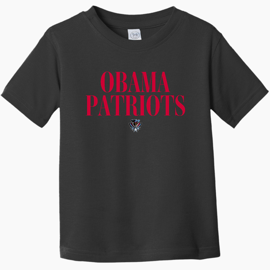 Obama Patriots <span class="pdp-name-mascot">Michelle Obama School of Technology and the Arts Patriots</span> Rabbit Skins Toddler Fine Jersey T-Shirt