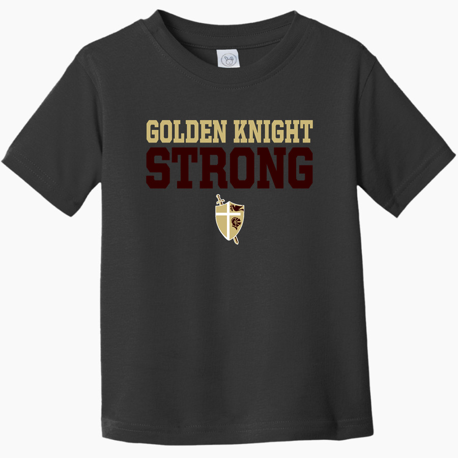 St. FRANCIS HIGH SCHOOL GOLDEN KNIGHTS <span class="pdp-name-mascot">SAINT FRANCIS GOLDEN KNIGHTS</span> Rabbit Skins Toddler Fine Jersey T-Shirt