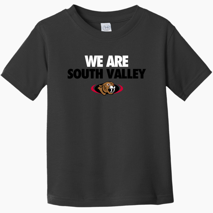 South Valley Sabercats <span class="pdp-name-mascot">South Valley Sabercats</span> Rabbit Skins Toddler Fine Jersey T-Shirt