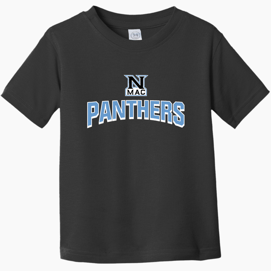 NORTH MAC HIGH SCHOOL PANTHERS <span class="pdp-name-mascot">NORTH MAC PANTHERS</span> Rabbit Skins Toddler Fine Jersey T-Shirt