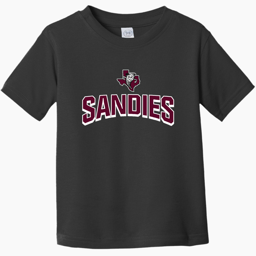 GRAPELAND HIGH SCHOOL SANDIES <span class="pdp-name-mascot">GRAPELAND SANDIES</span> Rabbit Skins Toddler Fine Jersey T-Shirt