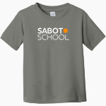 Sabot School Sabot School <span class="pdp-name-mascot">STONY POINT SCHOOL</span> Rabbit Skins Toddler Fine Jersey T-Shirt Front Thumbnail