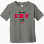Crestview Bobcats <span class="pdp-name-mascot">Crestview Elementary School Bobcats</span> Rabbit Skins Toddler Fine Jersey T-Shirt Front Thumbnail