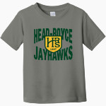 Head-Royce Jayhawks Rabbit Skins Toddler Fine Jersey T-Shirt Front Thumbnail