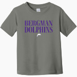 Bergman Dolphins Rabbit Skins Toddler Fine Jersey T-Shirt Front Thumbnail