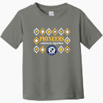 SAINT FRANCIS DE SALES HIGH SCH PIONEERS Rabbit Skins Toddler Fine Jersey T-Shirt Front Thumbnail