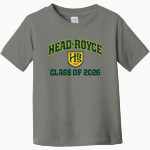 Head-Royce Jayhawks Rabbit Skins Toddler Fine Jersey T-Shirt Front Thumbnail