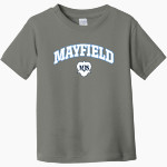 Mayfield Junior School Mustangs Online Store Rabbit Skins Toddler Fine Jersey T-Shirt Front Thumbnail