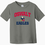 Oswalt Eagles Rabbit Skins Toddler Fine Jersey T-Shirt Front Thumbnail