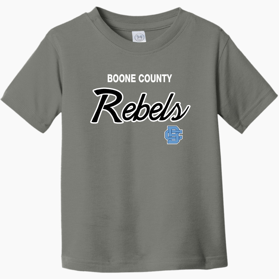 Boone County Rebels <span class="pdp-name-mascot">Boone County Rebels</span> Rabbit Skins Toddler Fine Jersey T-Shirt
