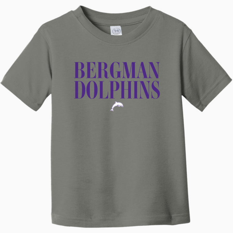 Bergman Dolphins Rabbit Skins Toddler Fine Jersey T-Shirt