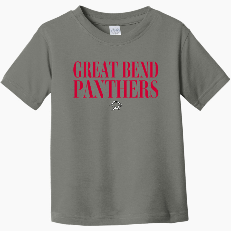 GREAT BEND HIGH SCHOOL PANTHERS Rabbit Skins Toddler Fine Jersey T-Shirt
