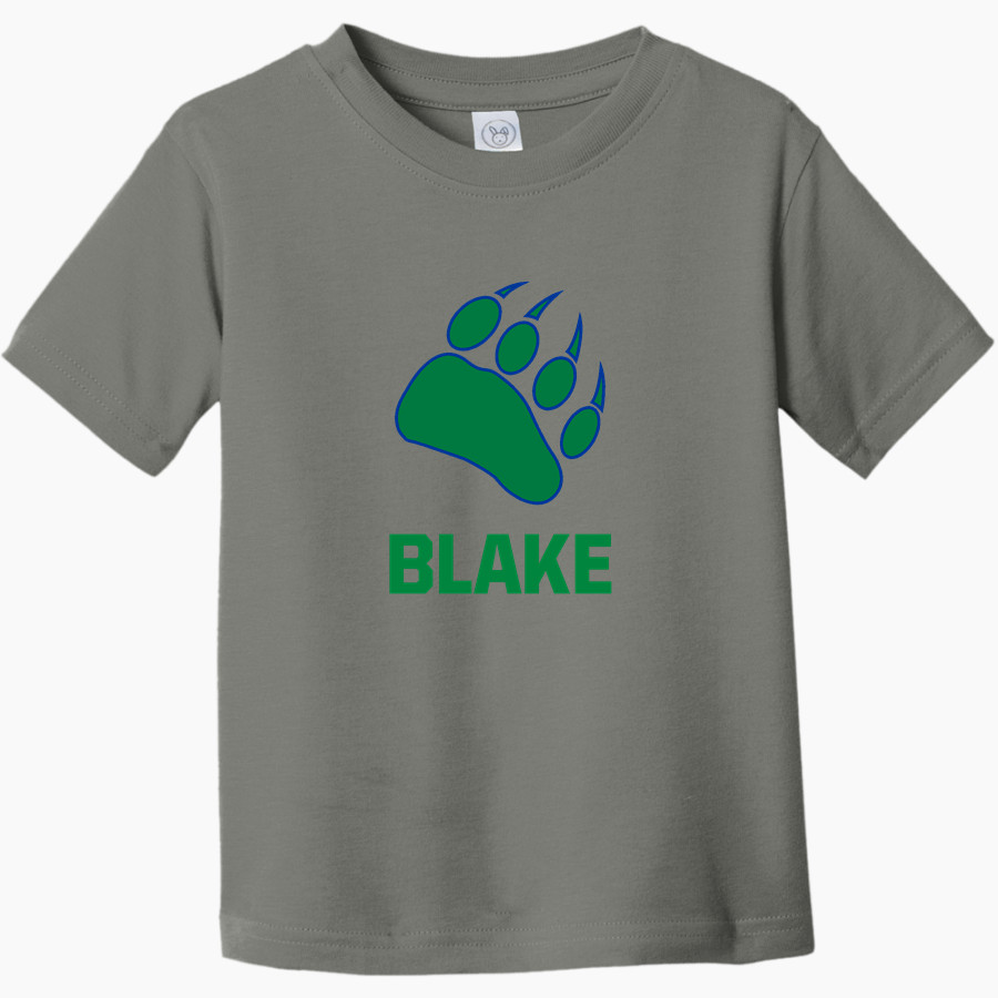 The Blake School BEARS ONLINE STORE <span class="pdp-name-mascot">Blake Bears</span> Rabbit Skins Toddler Fine Jersey T-Shirt