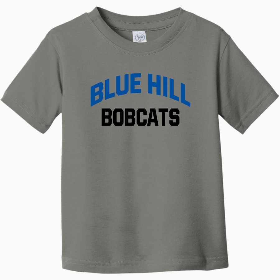 Blue Hill Bobcats <span class="pdp-name-mascot">Blue Hill Community School District Bobcats</span> Rabbit Skins Toddler Fine Jersey T-Shirt