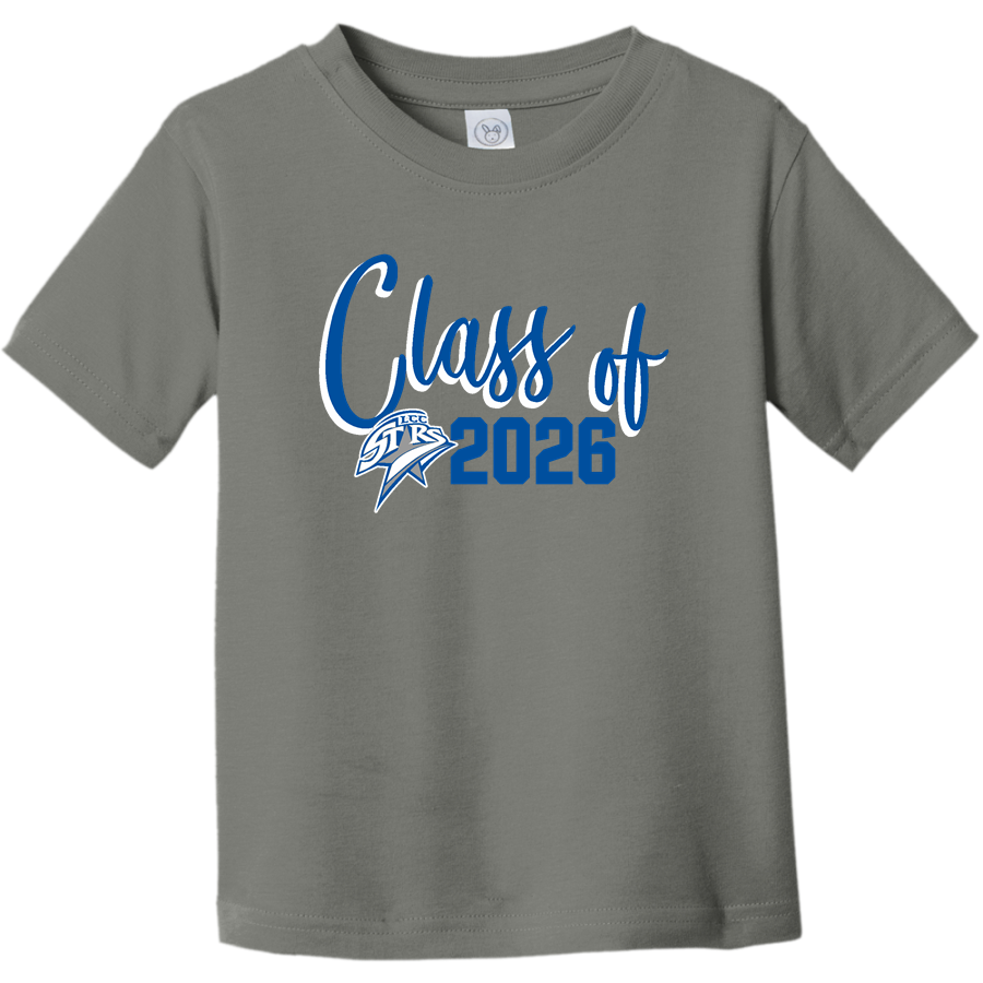 Lansing Stars <span class="pdp-name-mascot">LANSING COMMUNITY COLLEGE Stars</span> Rabbit Skins Toddler Fine Jersey T-Shirt