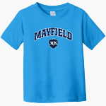 Mayfield Junior School Mustangs Online Store Rabbit Skins Toddler Fine Jersey T-Shirt Front Thumbnail