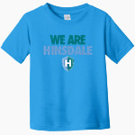 Hinsdale Heroes Rabbit Skins Toddler Fine Jersey T-Shirt Front Thumbnail