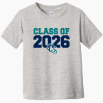 Crosspoint Christian Warriors Rabbit Skins Toddler Fine Jersey T-Shirt Front Thumbnail