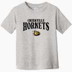 GREENVILLE HIGH SCHOOL HORNETS <span class="pdp-name-mascot">GREENVILLE HORNETS</span> Rabbit Skins Toddler Fine Jersey T-Shirt Front Thumbnail