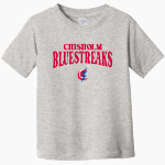 CHISHOLM HIGH SCHOOL BLUESTREAKS Rabbit Skins Toddler Fine Jersey T-Shirt Front Thumbnail