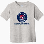 East Valley Central Bruins Rabbit Skins Toddler Fine Jersey T-Shirt Front Thumbnail