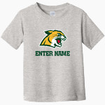 Northern Michigan Wildcats <span class="pdp-name-mascot">Northern Michigan Wildcats</span> Rabbit Skins Toddler Fine Jersey T-Shirt Front Thumbnail