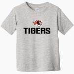 Globe Tigers Rabbit Skins Toddler Fine Jersey T-Shirt Front Thumbnail